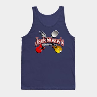 Jack Straws with Black text Tank Top